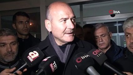 Bakan Soylu: "Afet bölgelerinde güvenlik ve asayiş problemimiz yok"