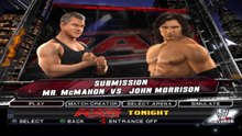 WWE SmackDown vs Raw 2011 Mr. McMahon vs John Morrison