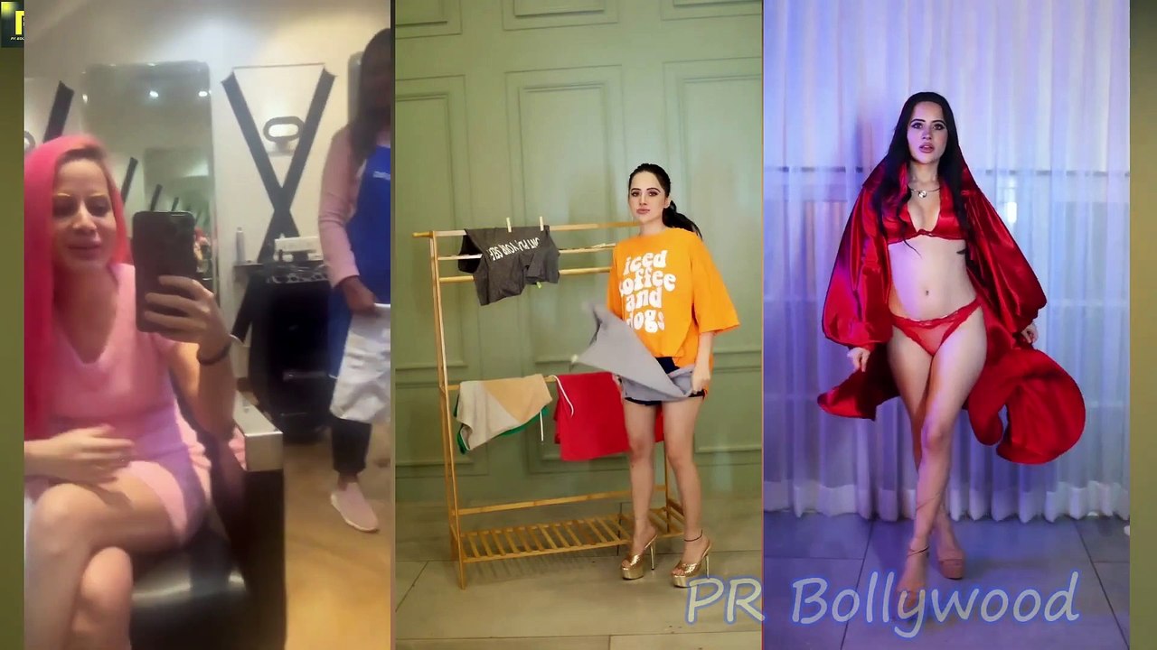 Angry Urfi Javed did this in front of Camera while talking about her Dress