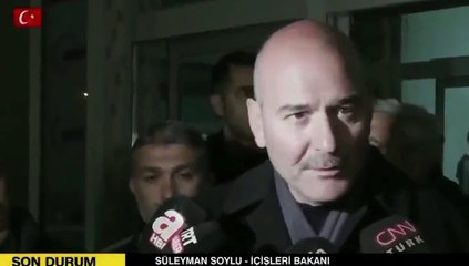 Bakan Soylu'dan "Hükûmet istifa" diye bağıran tribünlere: Mesaimizi bölmek isterlerse rahat böleriz, hodri meydan