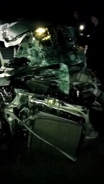 Video : ट्रैक्टर-ट्रॉली और कार की टक्कर में तीन की मौत, छह घायल,आधा घंटे तक फंसे रहे कार में सवार