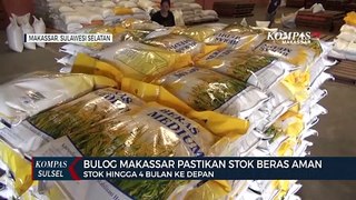 Bulog Makassar Pastikan Stok Beras Aman
