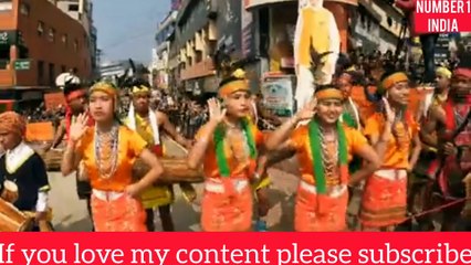 मोदी जी के काफिले में उमड़े भीड़ ||PM Modi ji‎