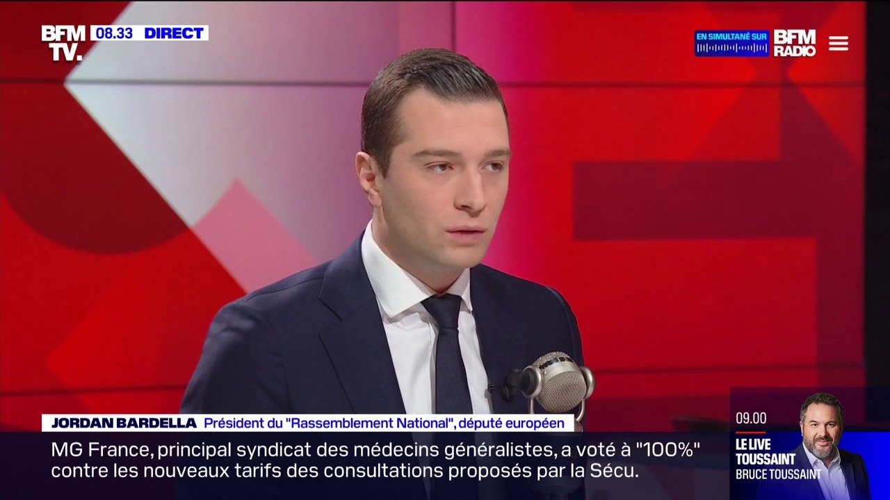 Jordan Bardella: "Il y a eu une naïveté de tout...