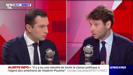 Livraison de canons Caesar à l'Ukraine: "Je pense qu'on est à la limite", estime Jordan Bardella