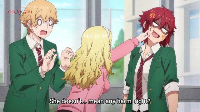 Tomo chan is being so jealous because she got the wrong idea ~ Tomo chan wa onnanoko anime