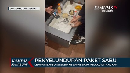 Lempar Bakso Isi Sabu Ke Lapas Satu Pelaku Ditangkap