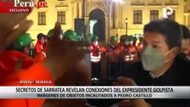 ¡Exclusivo! Secretos de Sarratea revelan conexiones del expresidente golpista: objetos incautados a Castillo