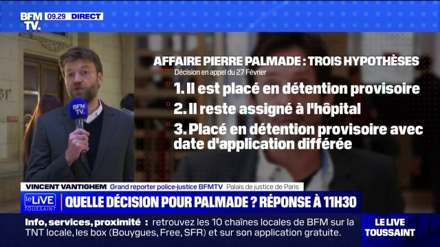 Maintien à l'hôpital ou détention pour Pierre Palmade? La justice tranche ce lundi