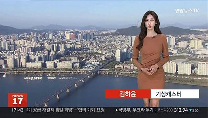 [날씨] 낮 기온 '쑥' 큰 일교차…대기 매우 건조