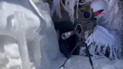 Mehmetçik zor kış şartlarında terörle mücadeleye devam ediyor