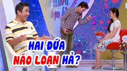 Cô nàng làm bạn trai NÁO LOẠN NHẢY TƯNG BỪNG Trên sân khấu MC Quyền Linh CẠN LỜI cản không kịp