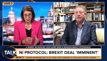 Sammy Wilson Discusses Protocol on TalkTV 🗣️