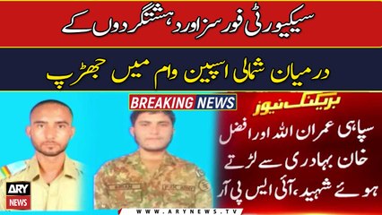 Two security forces personnel martyred in North Waziristan gunfire