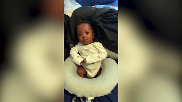 Mum who was told baby would not survive after arriving three months early says he's defied the odds and is thriving