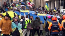 شاهد: احتجاجات في بروكسل وبرلين ضدّ تسليح أوكرانيا ومطالبات بحل دبلوماسي للحرب