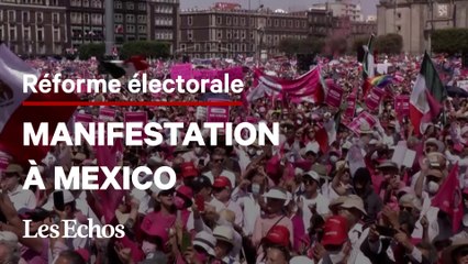 Mexique : des milliers de manifestants contre une réforme électorale
