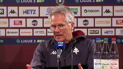 Metz - Nîmes, la réaction des coaches