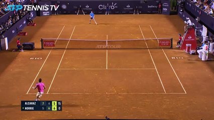 Rio - Norrie fait chuter un Alcaraz au genou douloureux