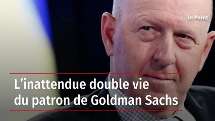 L’inattendue double vie du patron de Goldman Sachs
