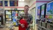 Teen Surprises Brother Who Has Down Syndrome In 7-Eleven | Happily TV