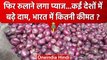 Onion Price: कई देशों में बढ़े प्याज के दाम तो भारत में गिर रही हैं कीमतें, क्यों | वनइंडिया हिंदी