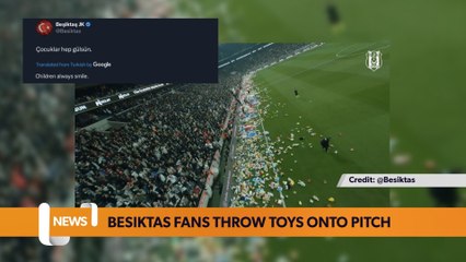 National Sports Headlines 27 February: Besiktas fans throw soft toys onto the pitch for children affected by earthquakes
