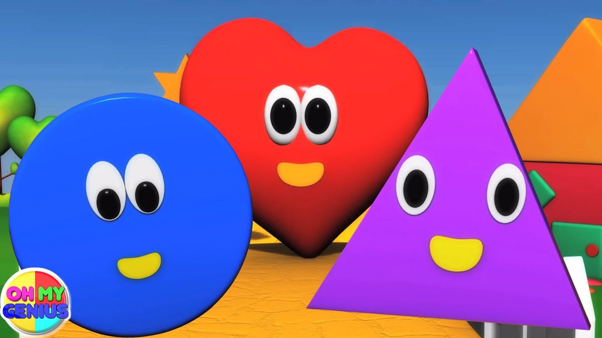 Shapes Song + More Preschool Learning Video For Kids
