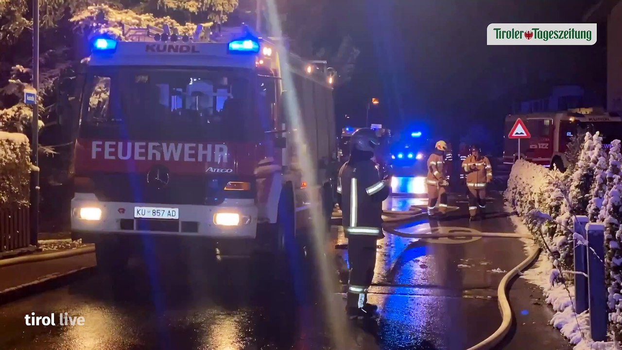 Festnahme nach Brand in Kundl