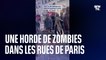 Paris: une horde de zombies dans les rues pour le tournage du spin-off de "The Walking Dead"