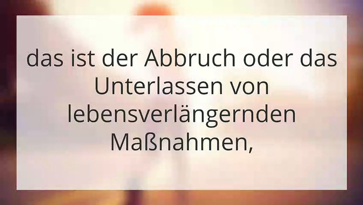 #Sterbehilfe | Hospiz wo und wie