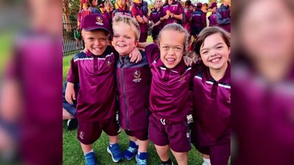 10-year-old Gold Coast boy training for athletic competition