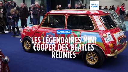 Les Mini Cooper des Beatles : un symbole de la pop culture britannique