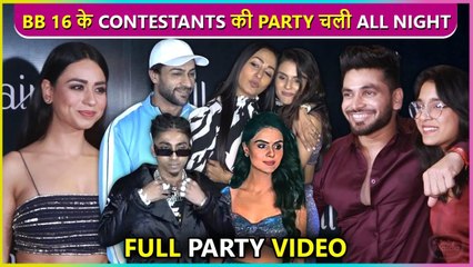Bigg Boss 16 Grand Party : Kashmera Gets Drunk, Priyanka, Soundarya & Other Arrive In Style