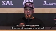 Poids mi-lourd - Drake perd 400 000$ en pariant sur Paul, le Youtubeur lui promet de gagner la revanche