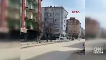 Malatya'da 5,6'lık deprem böyle yıktı