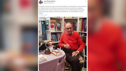 Muere Juan Muñoz, el autor de 'Fray Perico y su borrico'