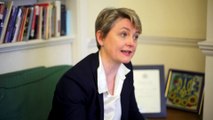 Yvette Cooper discusses loss of trust in  policing and how she would crackdown on antisocial behaviour in town-centres