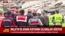 Malatya'da Çeçen Apartmanı çöktü, 3 kişi enkazın altında kaldı: Haber Global ekibi arama kurtarma çalışmalarını görüntüledi