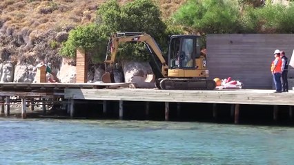 Kaçak yapılara beton dökümüne izin yok