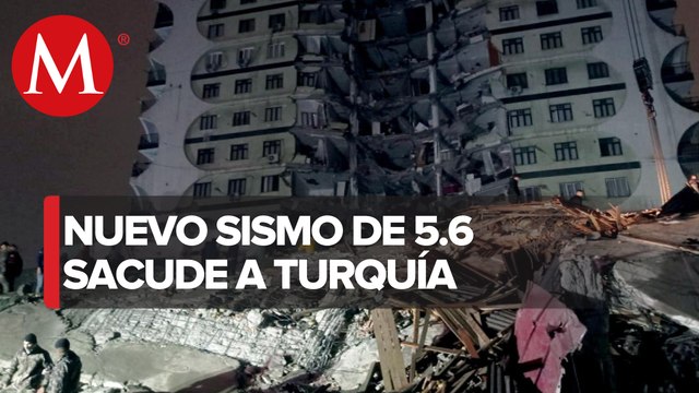 Turquía: nuevo sismo de magnitud 5.6 derriba construcciones