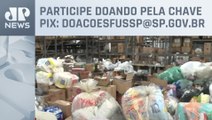 Mais de 160 toneladas de doações foram entregue às vítimas do litoral norte