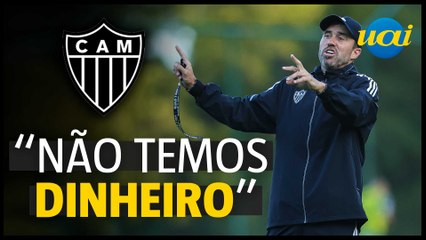 Coudet quer novo centroavante no Galo, mas aguarda dinheiro