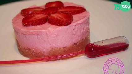 Cheesecake tout rose à la fraise original