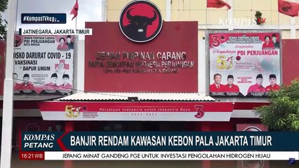 Kantor DPC PDI-P dan PPP Kota Bekasi Terendam Banjir Hingga 1,5 Meter!