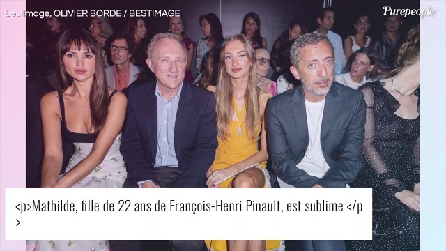 Mathilde Pinault : La sublime héritière d'un empire puissant ventre à l'air... elle ensorcelle la toile