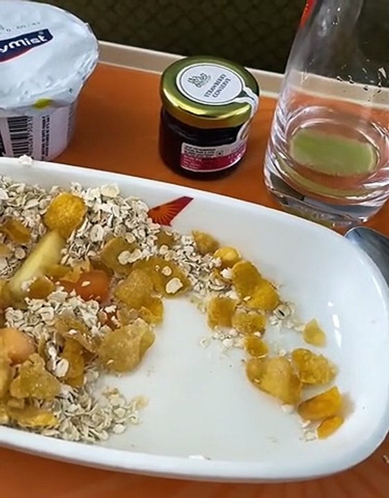 एयर इंडिया के बिजनेस क्लास के यात्री ने फ्लाइट के खाने में कीड़े होने का लगाया आरोप: देखें वीडियो