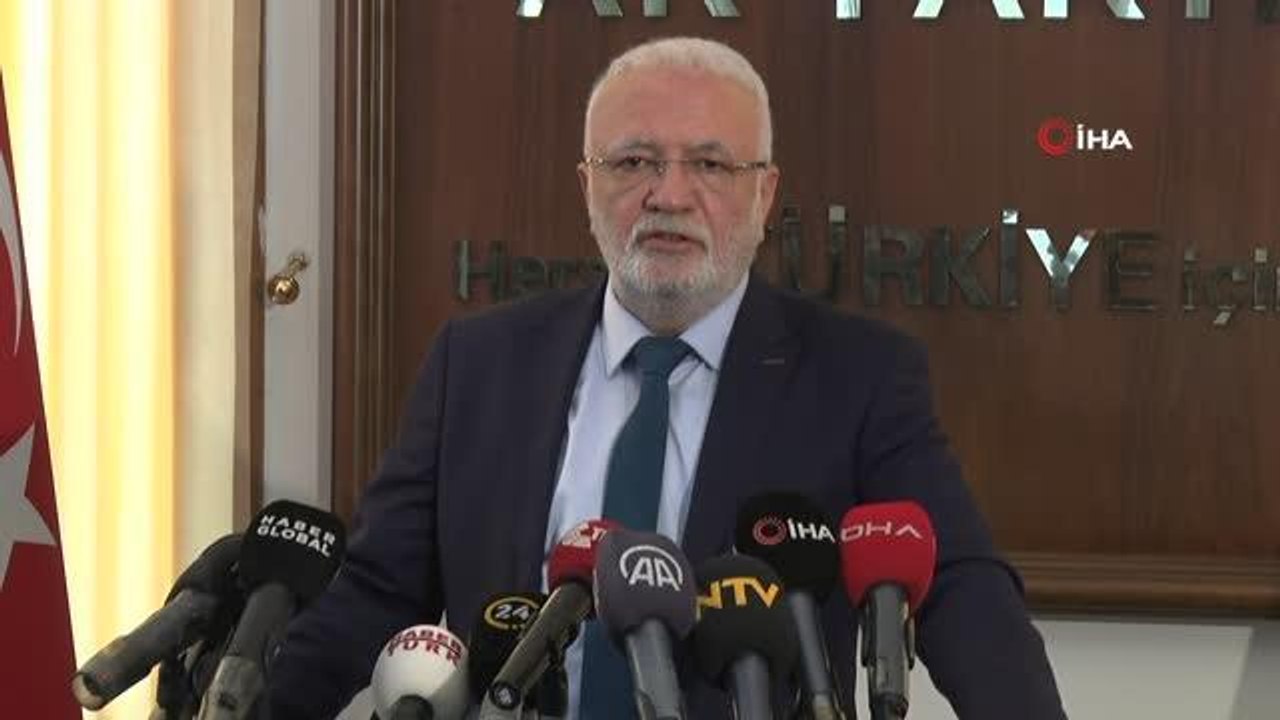 AK Parti Grup Başkanvekili Elitaş: "Seçimleri Yüksek Seçim Kurulu vasıtasıyla ertelemeye çalışıyor diyen insanlar ya akıl tutulması ile karşı...