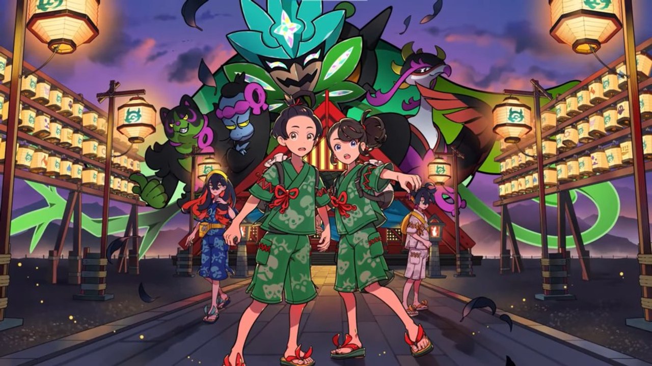 Pokémon Karmesin und Purpur-Trailer enthüllt den DLC Der Schatz von Zone Null