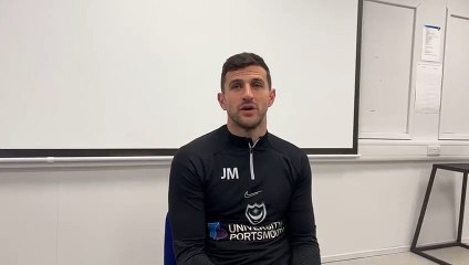 Watch: John Mousinho pre-Bolton